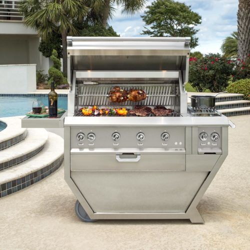 SunStone CABANA 10'-8 ADA Compliant Grill/Burner & Double Sink Island —  Marvellesures