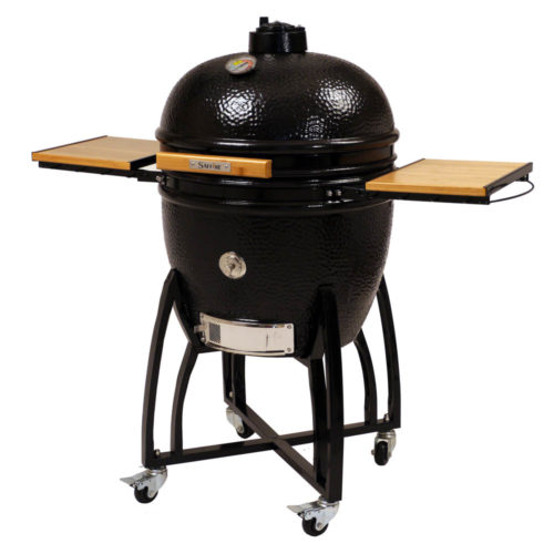 Egg smoker grills