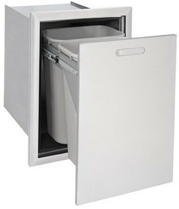 Lynx Ventana 20-Inch Roll-Out Trash And Recycling Bin - L20TR-4