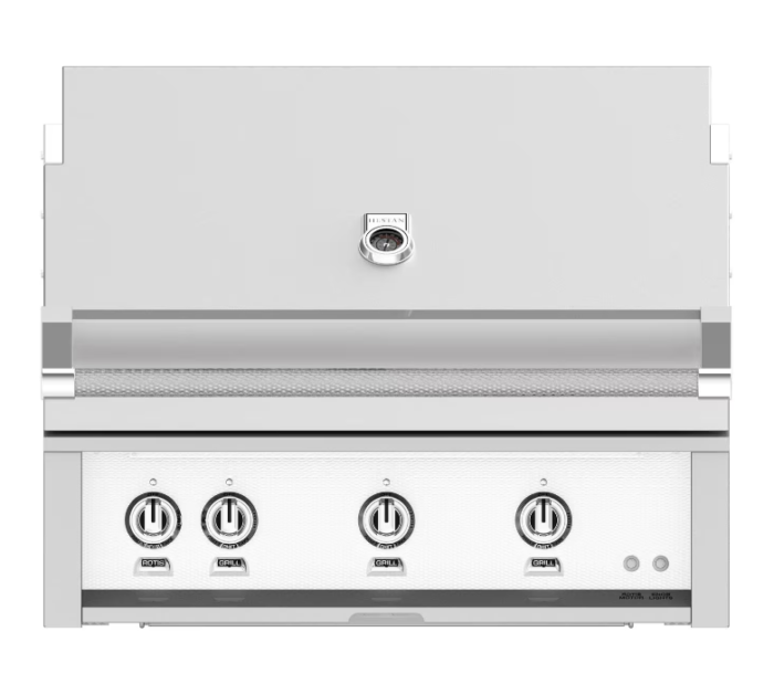 Hestan 36" Built-In Grill- Froth - Model# GMBR36-NG-WH