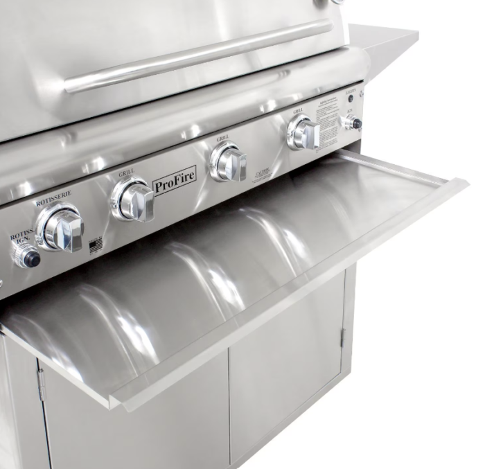 ProFire Professional Deluxe Series 48" Built-In Grill - Model# PFDLX48G-N - Image 5