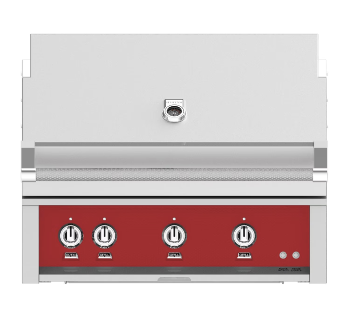 Hestan 36" Built-In Grill- Matador - Model# GMBR36-NG-RD