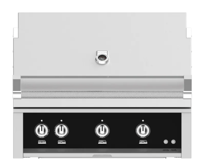 Hestan 36" Built-In Grill- Stealth - Model# GMBR36-NG-BK