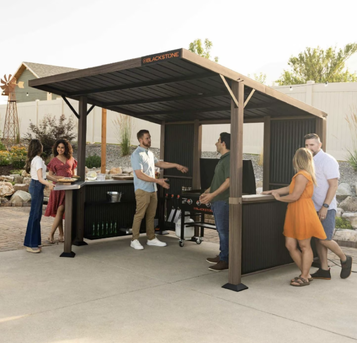 Blackstone Foot Bar and Griddle/Grill Pavilion- Model# 6000 - Image 9
