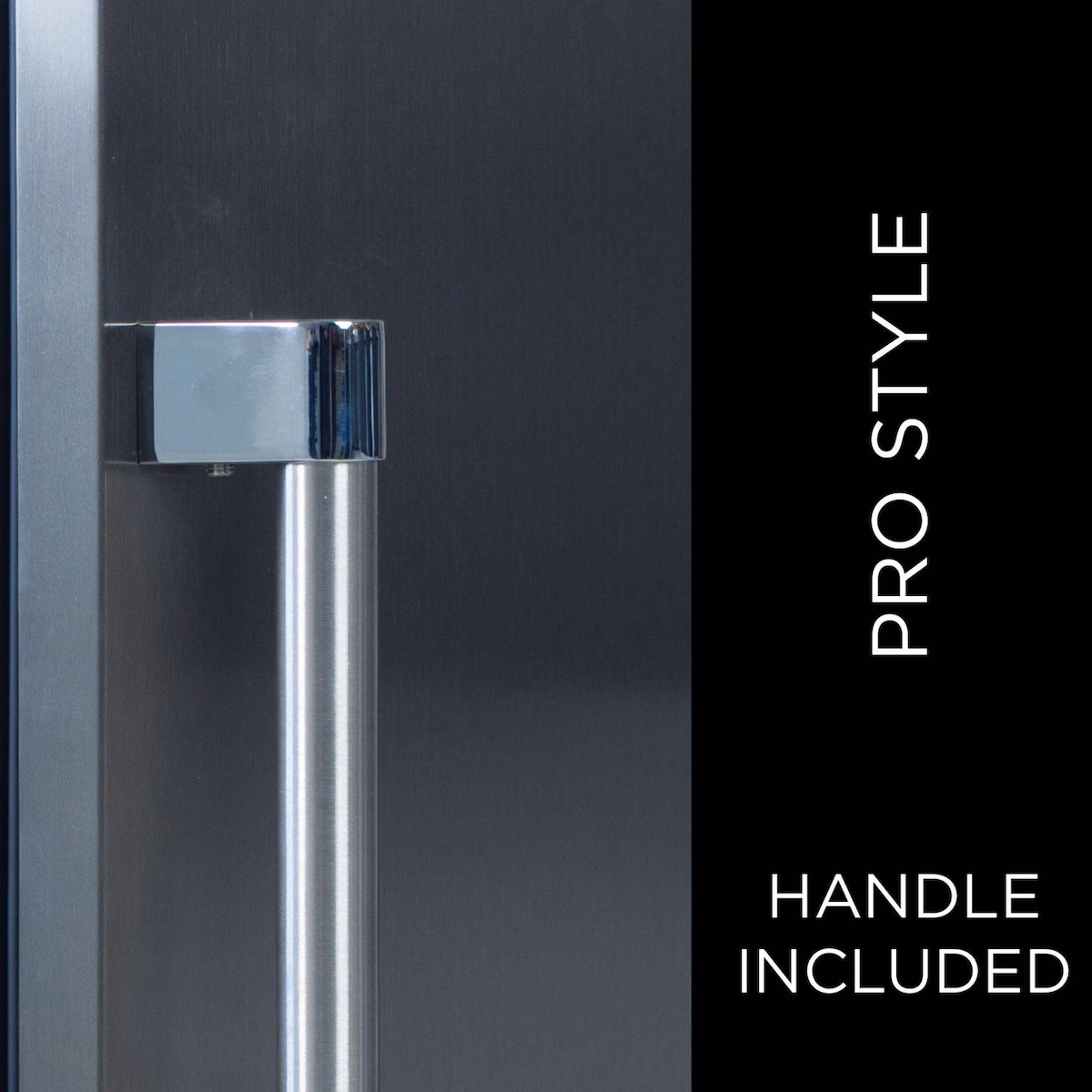 XO 24-Inch 5.7 Cu. Ft. Solid Stainless Steel Refrigerator - Left Hinge - - Image 8