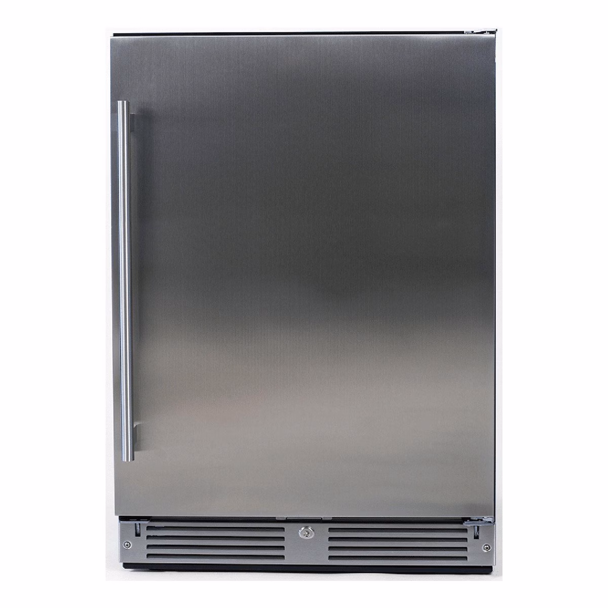 XO 24-Inch 5.7 Cu. Ft. Solid Stainless Steel Refrigerator - Right Hinge