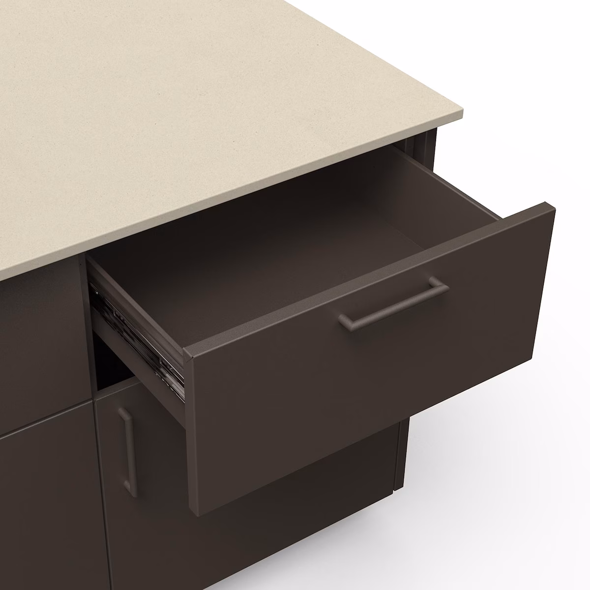 Blaze High Noon 10-Ft Outdoor Kitchen Island w/ 40-Inch LTE+ Propane Grill in Architectural Bronze w/ Aeris Countertop - Image 4