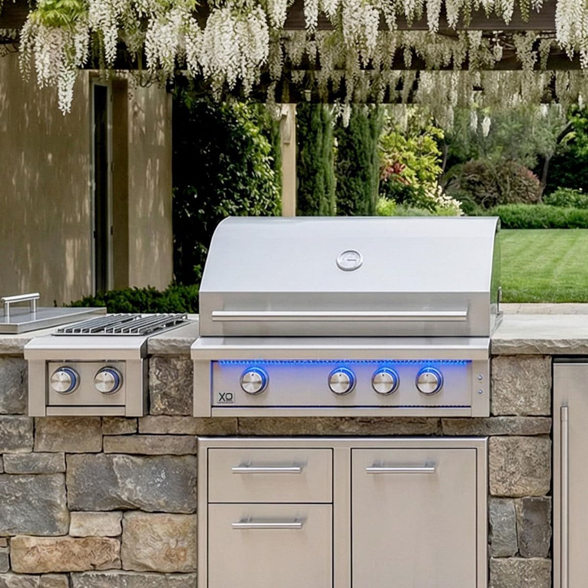 XO Performance XLT2 32-in 3 Burner Built-In Natural Gas Grill - Image 2