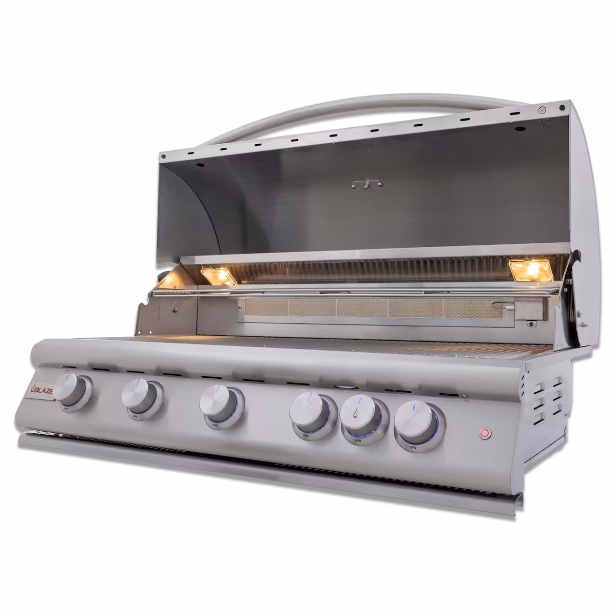 Blaze Golden Hour 10-Ft Outdoor Kitchen Island w/ 40-Inch LTE+ Natural Gas Grill, Fridge, Sink in Architectural Bronze w/ Keon Countertop - Image 5