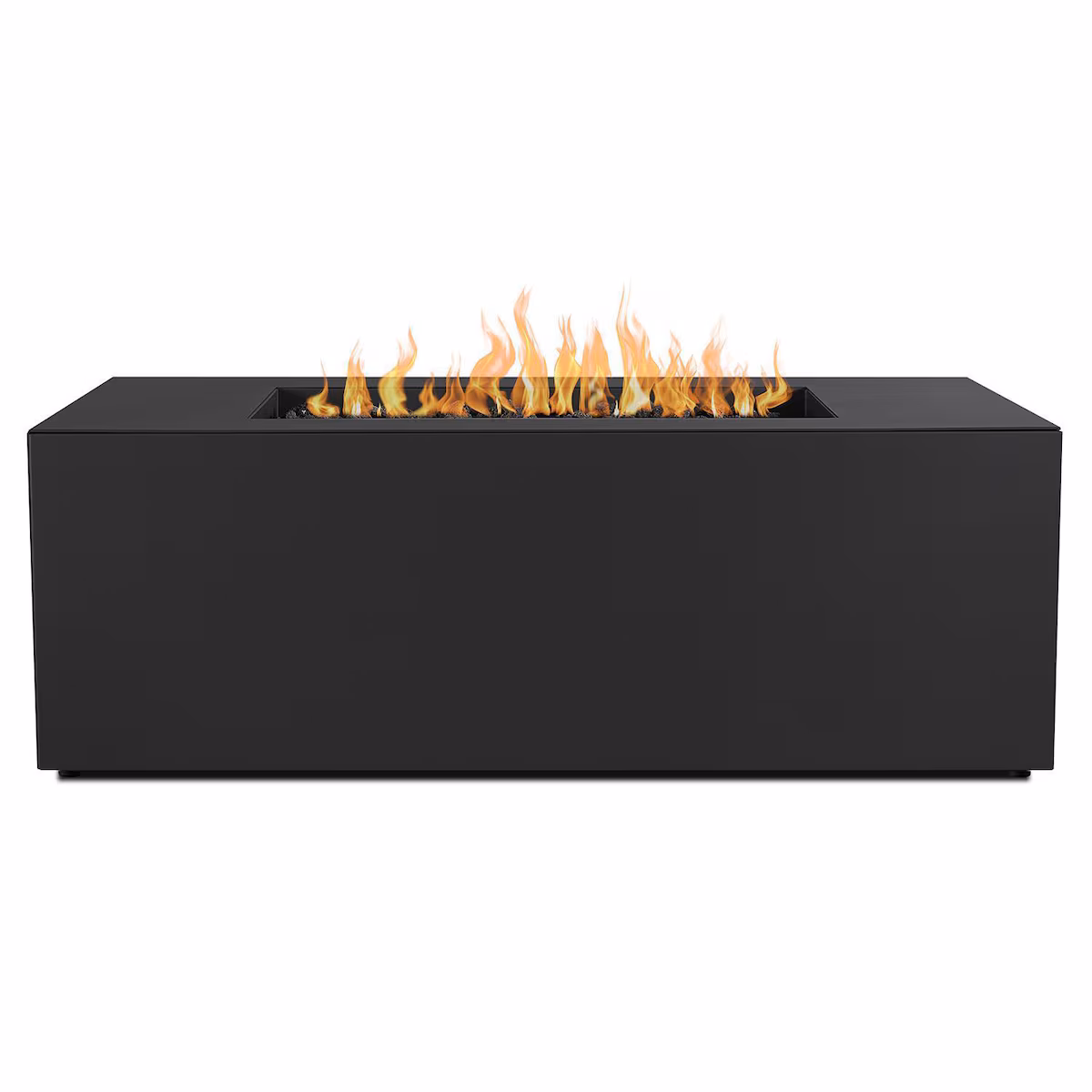 Covewood 58 Inch Rectangular Aluminum Propane Fire Pit
