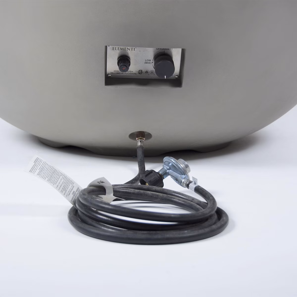 Lunar 42-in Round GFRC Natural Gas Fire Pit - Image 3