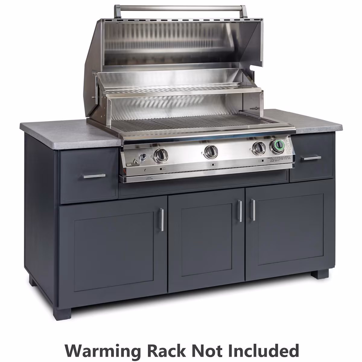 PGS 67-Inch Modano BBQ Island With Commercial T-Series 39-Inch Natural Gas Grill With Timer - 67 MOD - Image 2