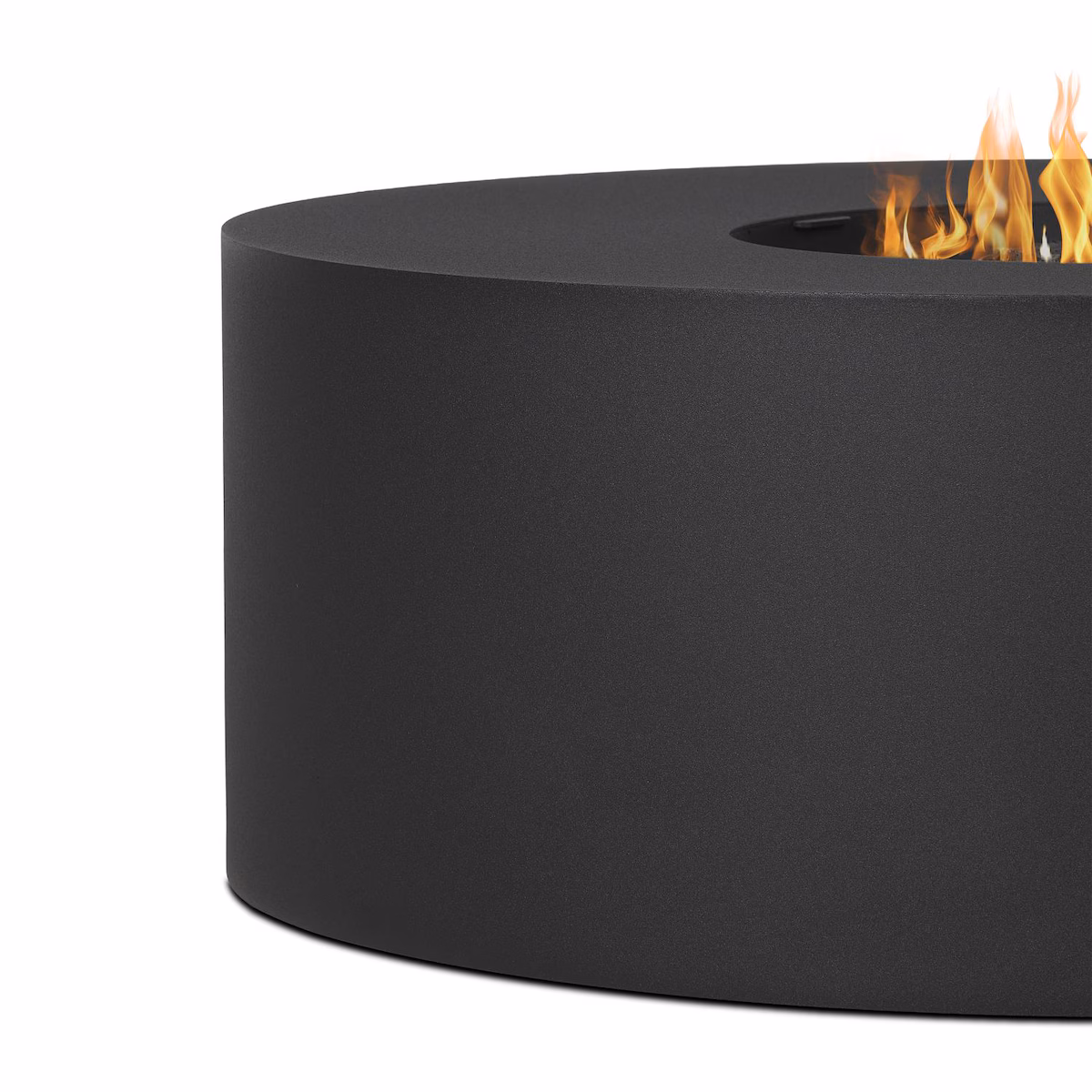Covewood 41-in Round Aluminum Propane Fire Pit Table - Image 5