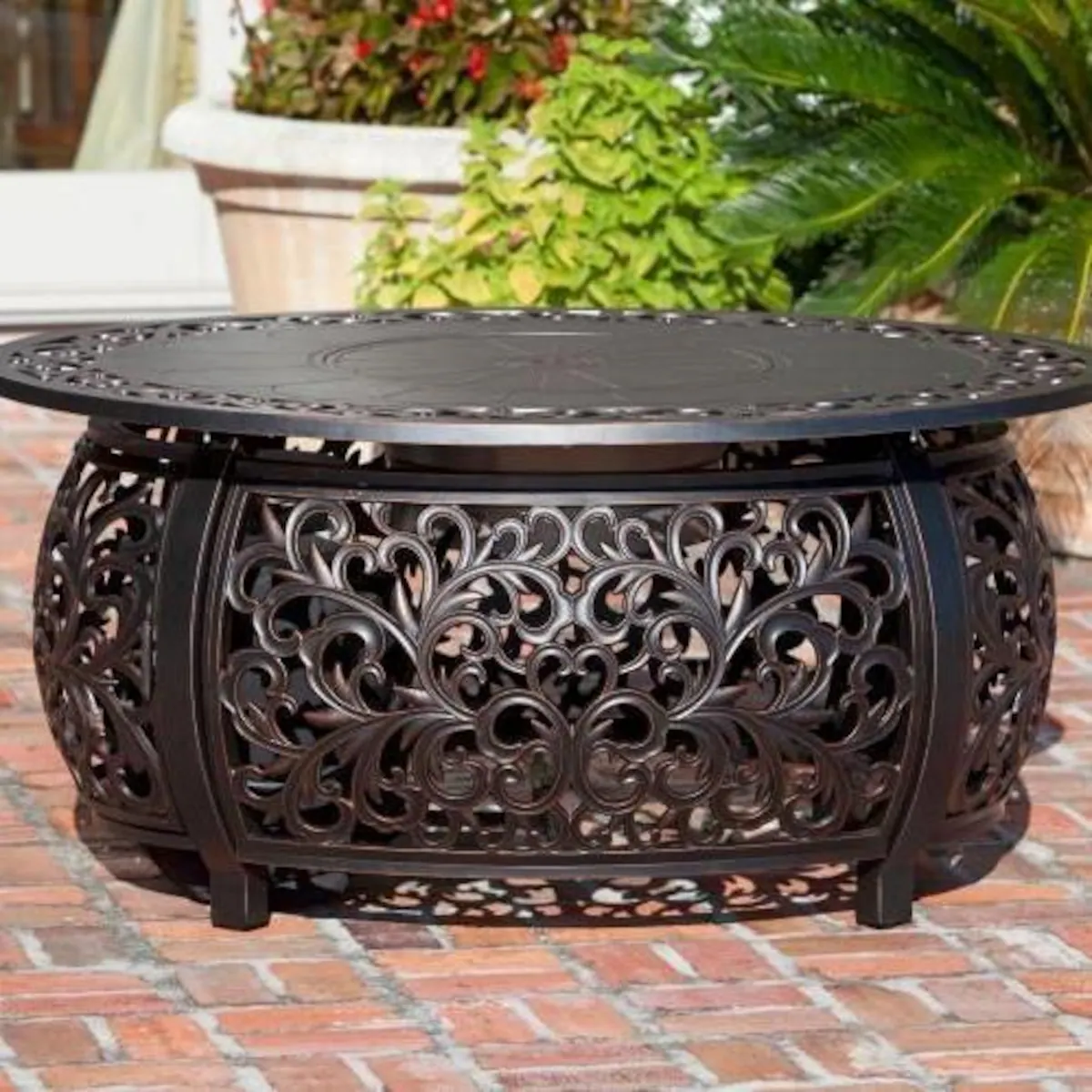 WestCay 51 Inch Round Cast Aluminum - Image 4